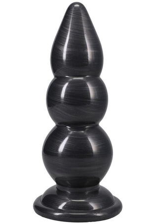 American Bombshell Triple Payload Anal Plug - Gun Metal