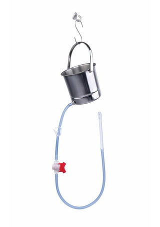 Aquaclean Stainless Steel Bucket Mate Set with Interchangeable Nozzle