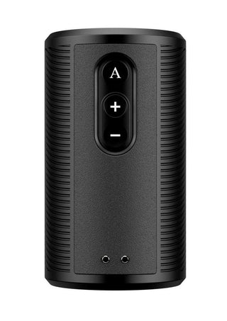 Arcwave Zing Rechargeable Silicone Vibrating Half Sleeve Dual Motor Masturbator - Black