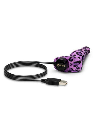 B-Vibe Novice Plug Rechargeable Silicone Anal Plug with Remote Control