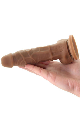 Colours Pleasures Silicone Vibrating Dildo with Balls