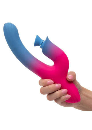 Elation Rechargeable Silicone Dual Stimulator with Suction
