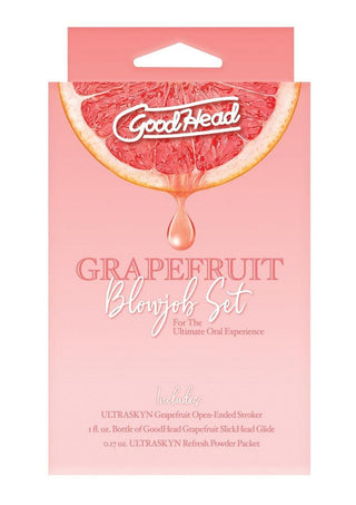 Goodhead Blowjob Set - Grapefruit