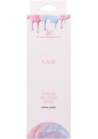 Intimate Enhancements Ease Throat Relaxing Spray 2oz - Cotton Candy