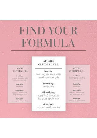 JO Atomic Silicone Clitoral Stimulant Gel