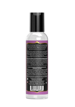 Kama Sutra Divine Nectars Water Based Flavored Body Glide Lubricant 2oz - Raspberry Kiss