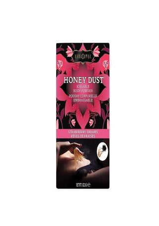 Kama Sutra Honey Dust Kissable Body Powder Strawberry Dreams - 1oz