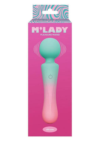 M'lady Silicone Rechargeable Pleasure Wand - Gradient