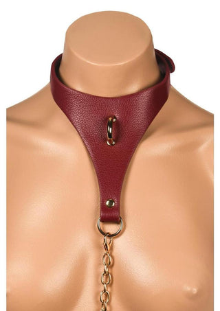 Master Series Captivate Collar with Body Chain