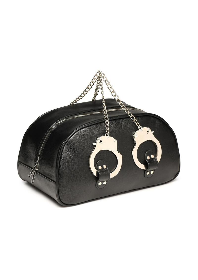 Master Series Cuffed and Loaded Travel Bag with Handcuff Handles ...