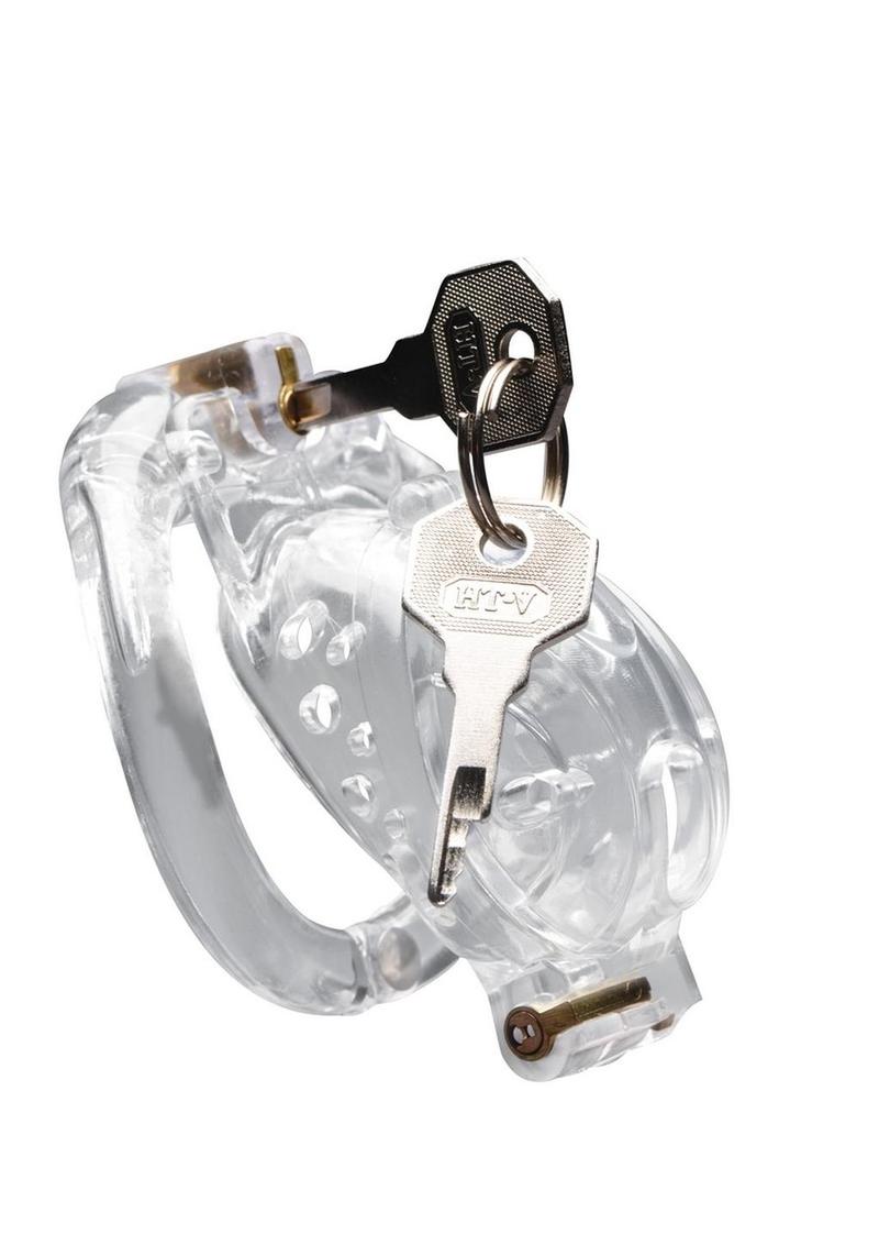 Master Series Double Lockdown Locking Customizable Chastity Cage ...