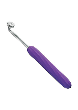 Master Series Elektra Rechargeable E-Stim Wand - Purple