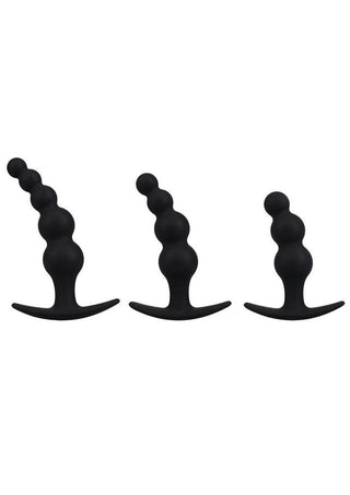 Mood Naughty Beaded Trainer Silicone Anal Plug