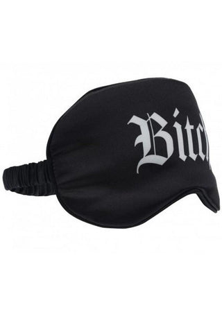 Ouch! Bitch Printed Satin Mask