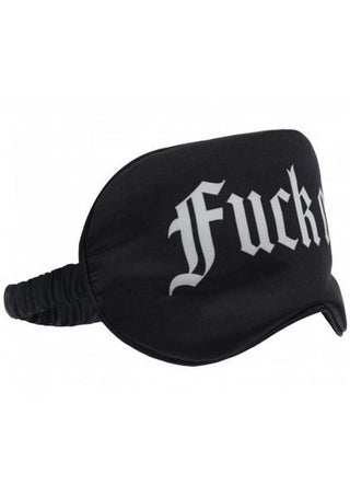 Ouch! Fuck Off Printed Satin Mask