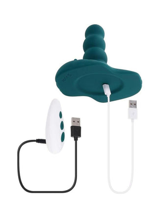 Playboy Have A Seat Rechargeable Silicone Vibrator with Remote Control