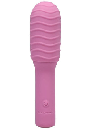 Pocket Rocket Elite Silicone Rechargeable Mini Vibrator with Removable Sleeve