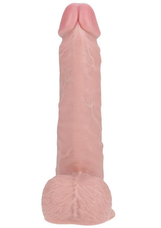 Realrock Vibrating and Rotating Cock with Balls Regular Straight