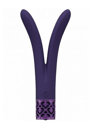 Royal Gems Dueling Queens Rechargeable Silicone Vibrator