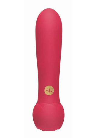 Secret Kisses Rosegasm Lush Bliss Rechargeable Silicone Bullet Vibrator
