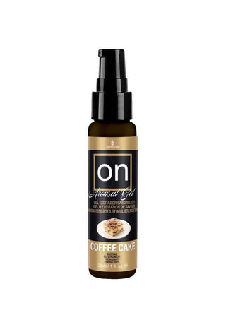 Sensuva On Arousal Gel Water Base Coffee Cake Flavor - 1oz