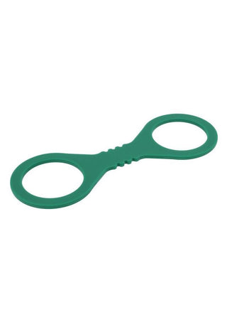 Sex and Mischief Indica Silicone Cuffs - Green - Small