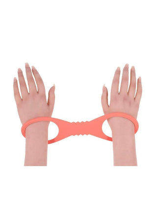 Sex and Mischief Peaches N Creame Silicone Cuffs