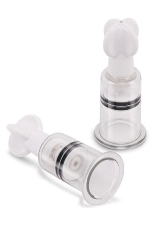 Size Up Twisty Nipple Suckers - Black/Clear - XLarge