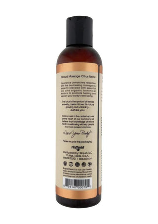 Sliquid Balance Massage Rejuvenation Mandarin Basil - 8.5oz