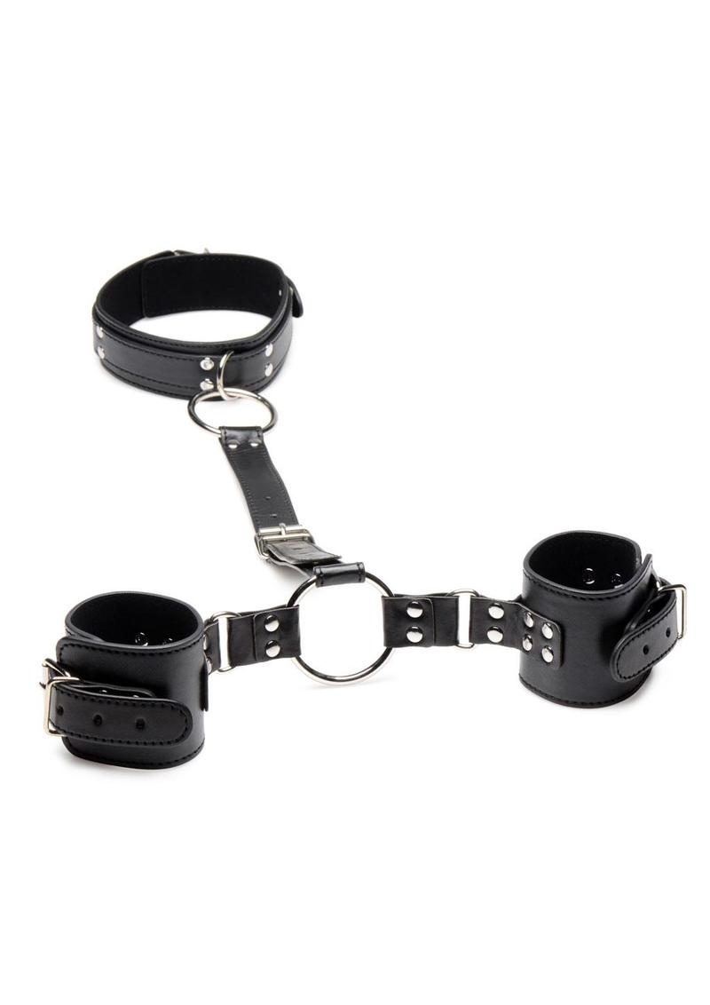 Strict Adjustable Neck to Wrist Restraints – Risque Moments
