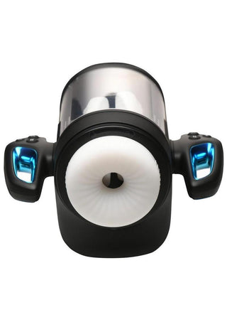 The Milker Cyber Milker Stroking and Vibrating Rechargeable Masturbator - General Orifice