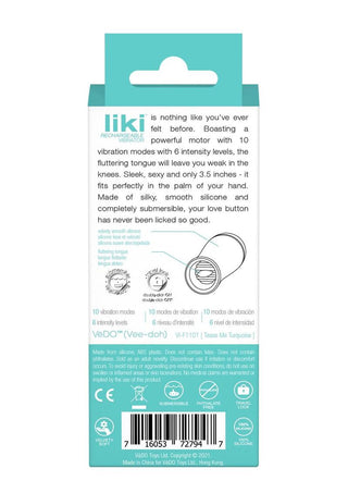Vedo Liki Rechargeable Silicone Flicker Clitoral Vibrator