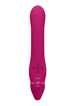 Vive Al Rechargeable Silicone Dual Motor Strapless Strap-On