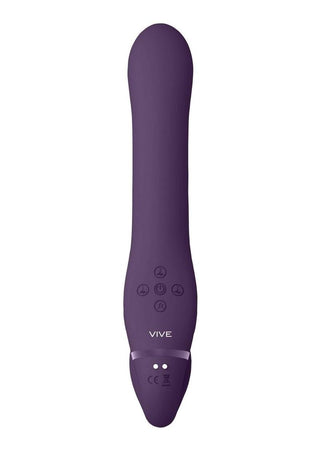 Vive Al Rechargeable Silicone Dual Motor Strapless Strap-On