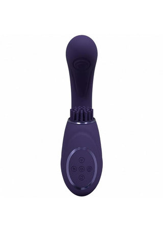 Vive Gen Rechargeable Silicone Triple Motor G-Spot Vibrator with Pulse Wave