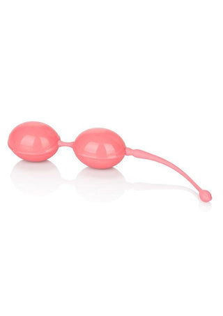 Weighted Kegel Balls Silicone with Retrieval Cord - Pink